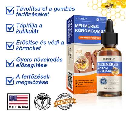 🐝Furzero™ Méhméreg Körömgomba Kezelőoldat: Teljes megoldás a körömgomba problémájára💎