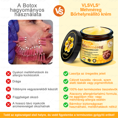 💎 VLSVLS® Méhméreg Bőrhelyreállító Krém 🔥 UTOLSÓ NAP – 80% KEDVEZMÉNY