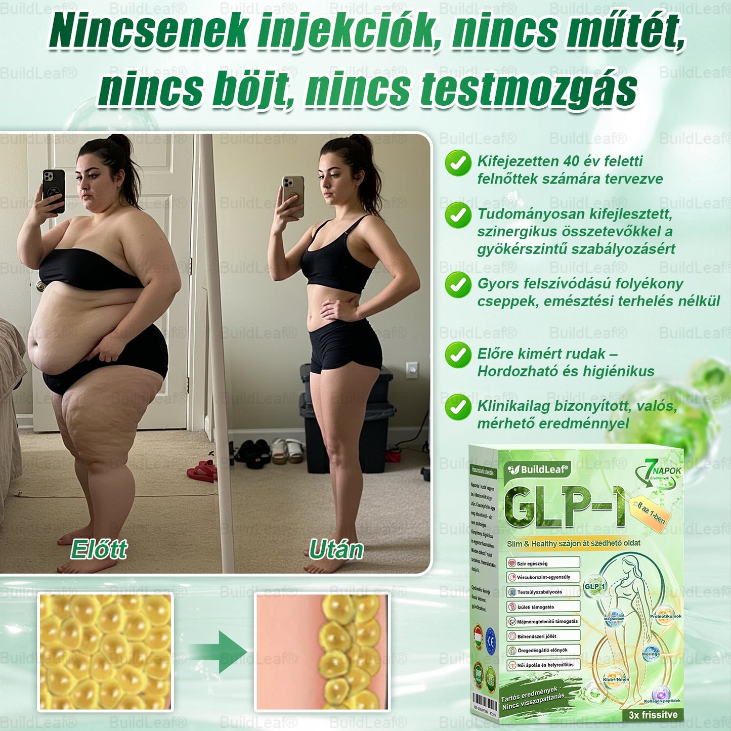 🎁Hivatalos zászlóshajó üzlet | BuildLeaf® szájüregi oldat (naponta egyszer, hét nap alatt eredmény) ✅ Támogatja a testsúly szabályozását, a szív egészségét, a cukorbetegség kezelését, a bél egészségét és a nők jóllétét